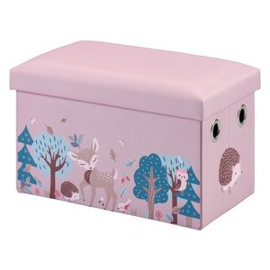 LIVARNO® Taburetka s úložným priestorom (bledoružová) vyobraziť