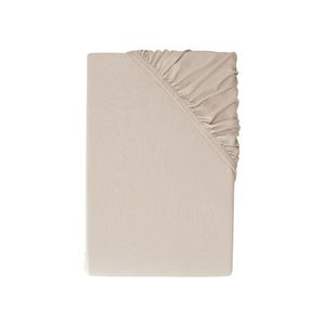 LIVARNO® Napínacia džersejová plachta, 90 - 100 x 200 cm (béžová) vyobraziť
