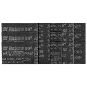 PARKSIDE PERFORMANCE® Súprava brúsnych mriežok (vibračná brúska) vyobraziť