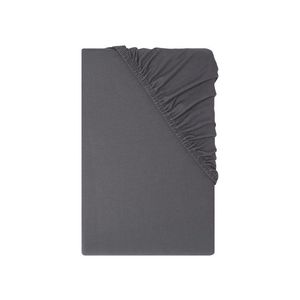 LIVARNO® Napínacia džersejová plachta, 140-160 x 200 cm (sivá) vyobraziť