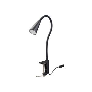 LIVARNO® Upínacia LED lampa (LED lampa s klipom, čierna) vyobraziť
