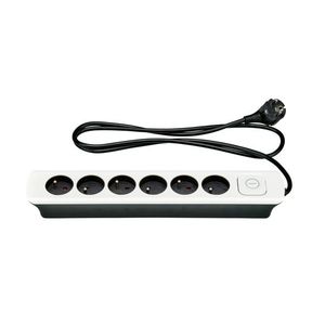 TRONIC® Zásuvková lišta, 6 zásuviek (biela) vyobraziť