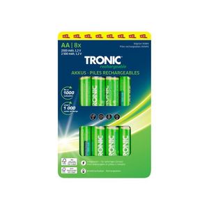 TRONIC® Batérie, 8 kusov (AA) vyobraziť