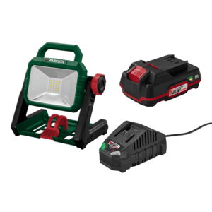PARKSIDE® Aku LED reflektor PLSA 20-Li A1 + Akumulátor 20 V/2 Ah + Nabíjačka na akumulátor 20 V/2, 4 A vyobraziť