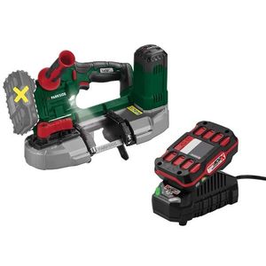 PARKSIDE® Aku pásová píla 20 V PMBA 20-Li A1+ Akumulátor 20 V 2 Ah PAP 20 B1 + Nabíjačka 20 V 2, 4 A vyobraziť