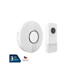 Zvonček bezdrôtový GETI GWD105W vyobraziť