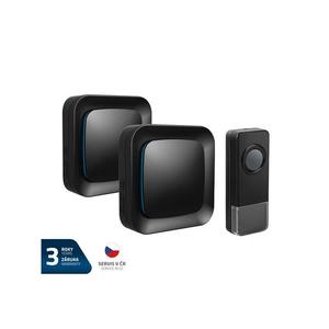 Zvonček bezdrôtový GETI GWD206B sada vyobraziť