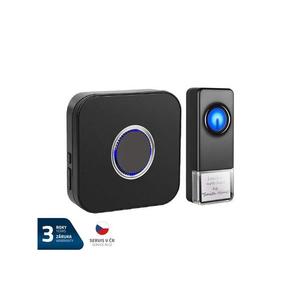 Zvonček bezdrôtový GETI GWD307B na batérie vyobraziť