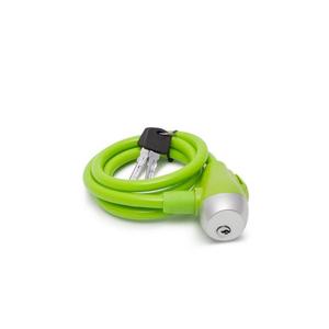 Zámok na bicykel WHEEL ZONE 57077GR zelený vyobraziť