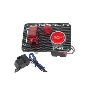 Tlačidlo ŠTART + 1x spínač s kontrolkou STU 47165 12V vyobraziť