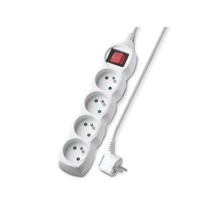 Predlžovací kábel 4 zásuvky 5m GETI GEC45S s vypínačom vyobraziť