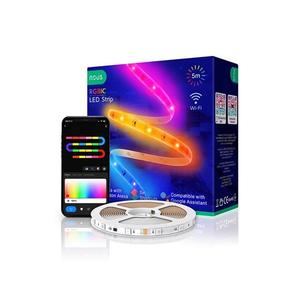 Smart LED pásik 12V 40LED/m IP44 18W RGB NOUS F4 5m WiFi Tuya vyobraziť