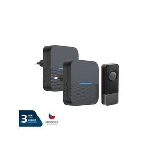 Zvonček bezdrôtový GETI GWD207B sada vyobraziť