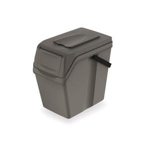 Kôš odpadkový SORTIBOX II 25l šedý kameň vyobraziť