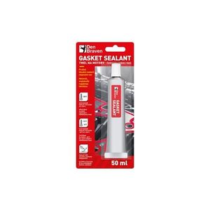 Gasket sealant DEN BRAVEN červený 50ml vyobraziť