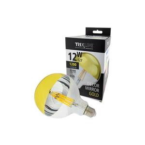 Žiarovka LED E27 12W G125 biela prírodná TRIXLINE Decor Mirror P976 Gold vyobraziť