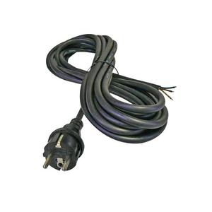 Flexo šnúra gumená 3x1, 5mm2 5m čierna GETI vyobraziť