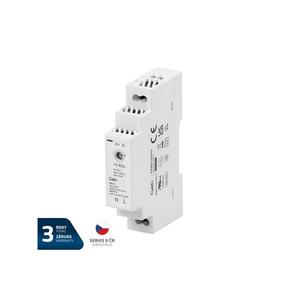 Zdroj spínaný na DIN lištu 24V/15W GETI GPS2415 vyobraziť