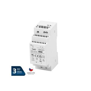 Zdroj spínaný na DIN lištu 12V/30W GETI GPS1230 vyobraziť