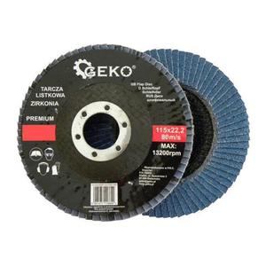 Kotúč na kov lamelový 125mm P60 Premium GEKO G78512 vyobraziť