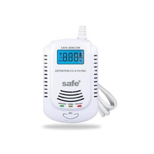 Detektor plynu SAFE 808COM oxid uhoľnatý vyobraziť