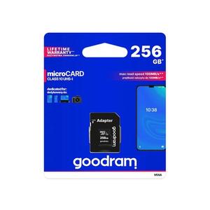 Karta pamäťová GOODRAM micro SD 256 GB s adaptérom vyobraziť