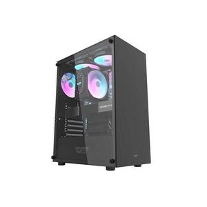 Počítačová skriňa DARKFLASH DK100 Black vyobraziť