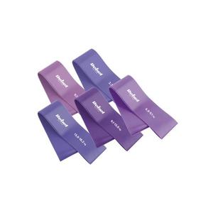 Guma posilňovacia REBEL Mini Band L 2, 3-18, 2kg 5ks mix purple vyobraziť