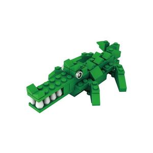 Stavebnica LIGHT STAX SHOW Hybrid Snapping Crocodile vyobraziť