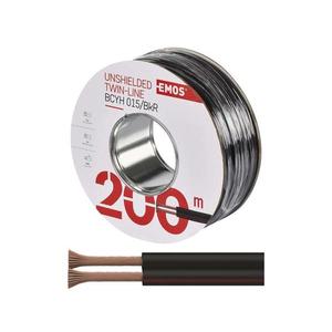 EMOS Dvojlinka nestíněná 2x0, 15mm černo/rudá, 200m 2308201550 vyobraziť
