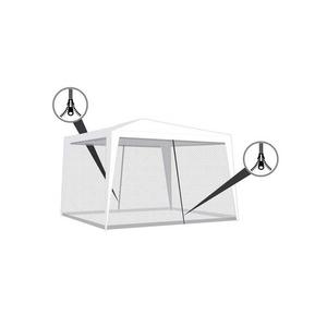 Moskytiéra pre párty stan HAPPY GREEN 590x200cm White 2ks vyobraziť