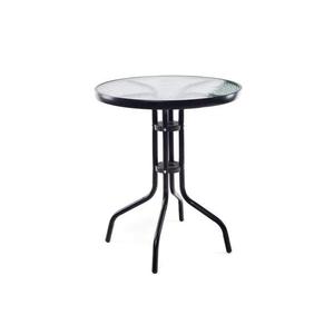 Stôl záhradný HAPPY GREEN 60cm čierny vyobraziť