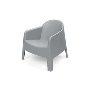 Kreslo záhradné MILANE 745x730x735mm - šedá vyobraziť