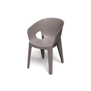 Stolička záhradná PREMO 560x590x810mm - zemito hnedá vyobraziť