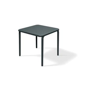 Stôl záhradný BRENE 795x795x755mm - uhoľná vyobraziť