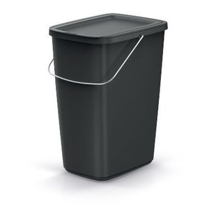 Kôš odpadkový COMPACTA Q FLAP BASIC čierný 12l vyobraziť