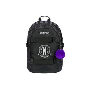 Batoh školský BAAGL Skate Wednesday Nevermore vyobraziť