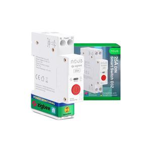 Smart spínač NOUS D3Z ZigBee Tuya DIN 25A vyobraziť