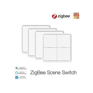 Smart vypínač osvetlenia MOES 4 Gang ZigBee Tuya vyobraziť