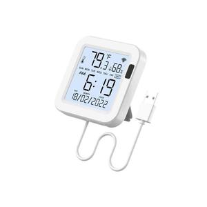 Smart snímač teploty a vlhkosti MOES WSS-FL-TH16-WH WiFi Tuya vyobraziť