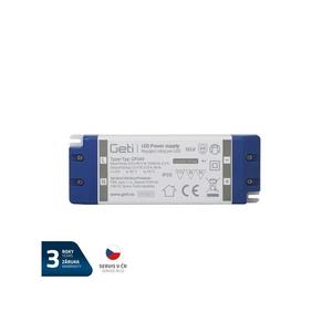 Zdroj spínaný pre LED 12V/ 40W GETI GPS40, IP20 vyobraziť