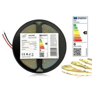 LED pásik 12V IP20 30W biela teplá 5m LTC LXL5160 vyobraziť