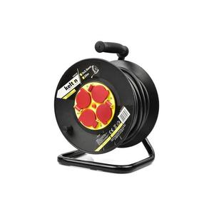 Predlžovací kábel na bubne - 4 zásuvky 25m GEKO K00230 vyobraziť