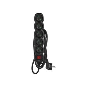 Predlžovací kábel 5 zásuviek 2m EMOS PC1512 vyobraziť