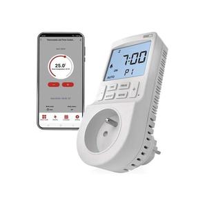 Smart termostat EMOS do zásuvky s funkciou digitálneho časovača 2v1 s WiFi vyobraziť