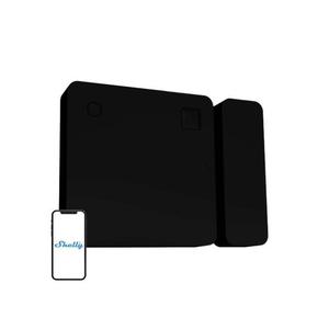 Inteligentný detektor dverí/oken SHELLY BLU Black Bluetooth vyobraziť