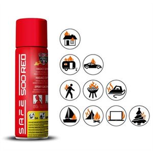 Hasiaci sprej SAFE 500 RED 500ml pena vyobraziť