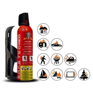 Hasiaci sprej SAFE 750 RED 750ml peny + držiak 75C vyobraziť