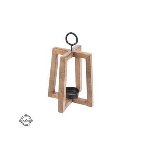 ORION svietnik z mangového dreva 27 cm vyobraziť