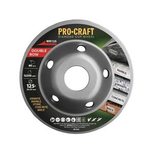 Diamantový brúsny kotúč 125 mm PROCRAFT WR125 Double Row vyobraziť